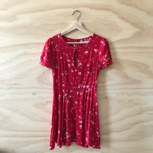 kimchi blue floral printed dress